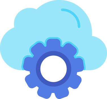 Cloud Computing Vector Icon