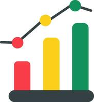 Bar Chart Vector Icon