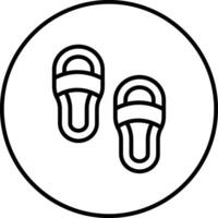 Flip Flop Vector Icon