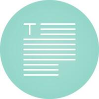 Typography Vector Icon