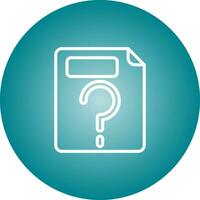 Unknown Vector Icon