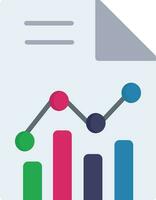 Stats paper Vector Icon