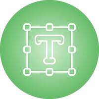 Text Tool Vector Icon