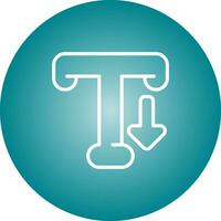 Typography Vector Icon