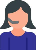 Customer Service Agent Vector Icon