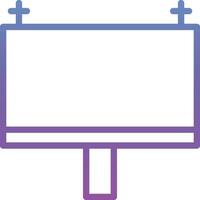 Billboard Vector Icon
