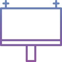 Billboard Vector Icon