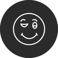 Winking Face Vector Icon