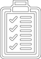 Checklist Vector Icon