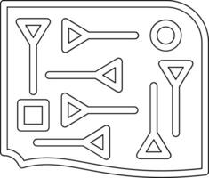 Cuneiform Vector Icon