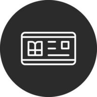 Library Card Vector Icon