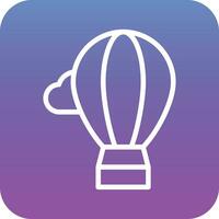 Air Balloon Vector Icon