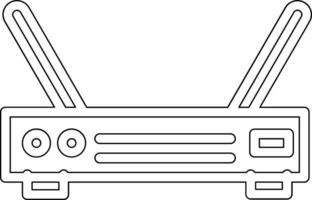 Wifi Router Vector Icon