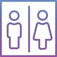 Restroom Vector Icon