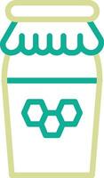Honey Jar Vector Icon