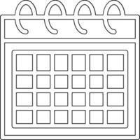Calendar Vector Icon