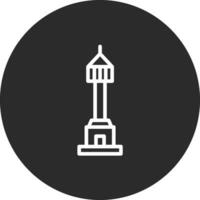 Trajans Column Vector Icon