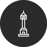 Trajans Column Vector Icon