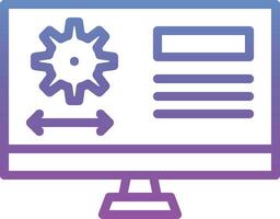 Cad Engineering Vector Icon