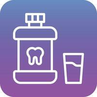 Mouthwash Vector Icon