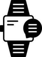 icono de vector de reloj inteligente