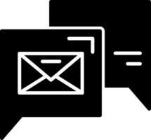 icono de vector de correo