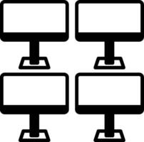 Monitors Vector Icon