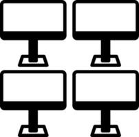 Monitors Vector Icon