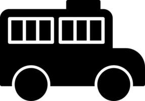 Prison Bus Vector Icon