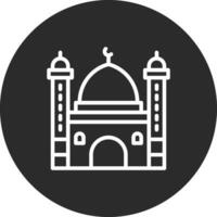 icono de vector de mezquita