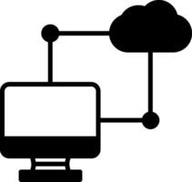 icono de vector de transferencia de datos