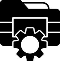 Folder Management Vector Icon