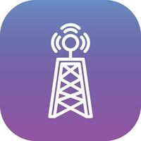 Broadcast Vector Icon