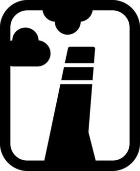 icono de vector de ventana