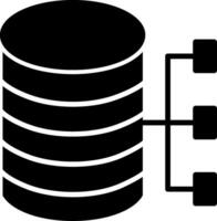 icono de vector de base de datos