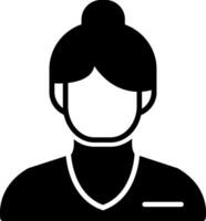 Lady Doctor Vector Icon