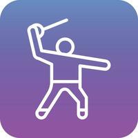 Martial Arts Vector Icon