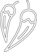Pepper Vector Icon