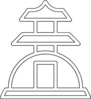 Stupa Vector Icon