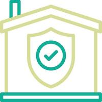 Home Security Vector Icon