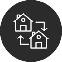House Exchange Vector Icon