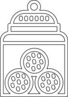 Cookie Jar Vector Icon