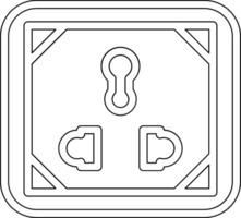 Socket Vector Icon