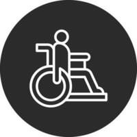 Disabled Person Vector Icon