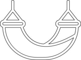 Hammock Vector Icon