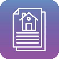 Property Agreement Vector Icon