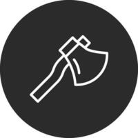 Wood Axe Vector Icon