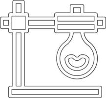 cubilete estar vector icono