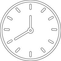 icono de vector de reloj