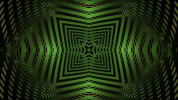 Square pattern with pulsating waves of lines. Design. Pulsating hypnotic pattern with moving square lines. Changing hypnotic pattern of square lines photo